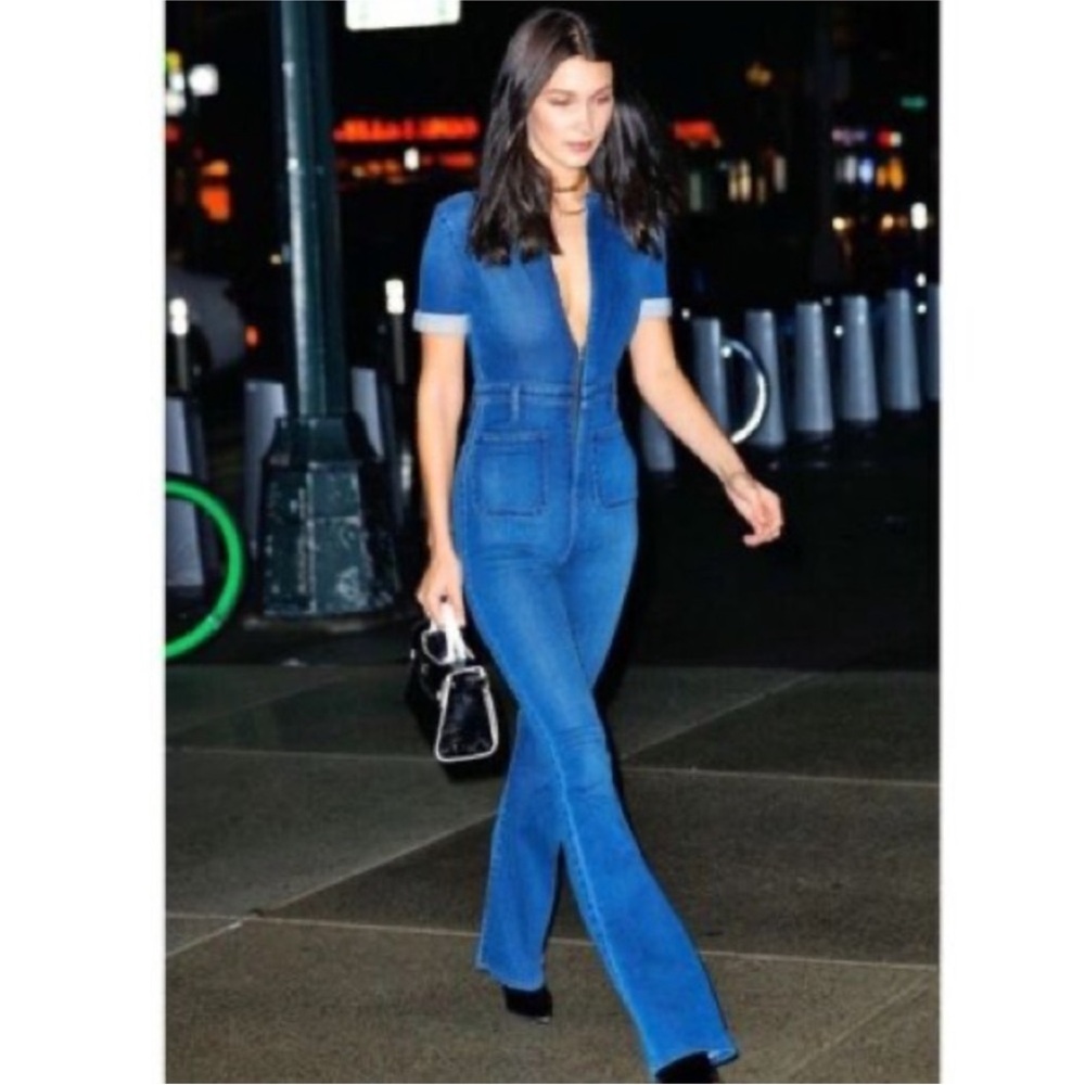 WeWoreWhat Dark Blue Denim Jacket